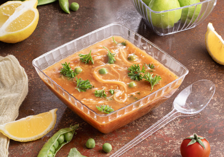 The production process of disposable plastic containers of Sorush Plastic